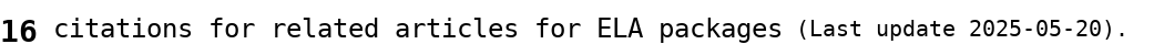 total citations